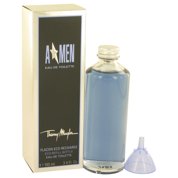ANGEL 3.40 oz Eau De Toilette Eco Refill Bottle For Men by Thierry Mugler