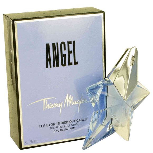 ANGEL 0.80 oz Eau De Parfum Spray Refillable For Women by Thierry Mugler