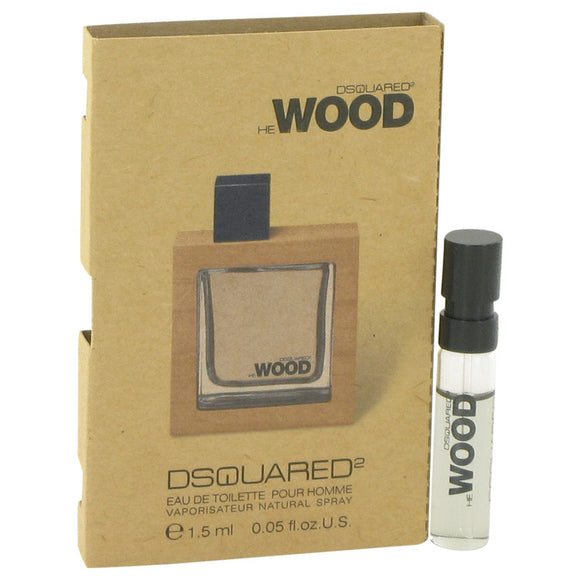 He Wood Vial (sample) For Men by Dsquared2