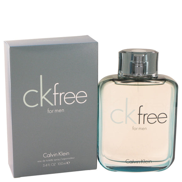 CK Free 3.40 oz Eau De Toilette Spray For Men by Calvin Klein