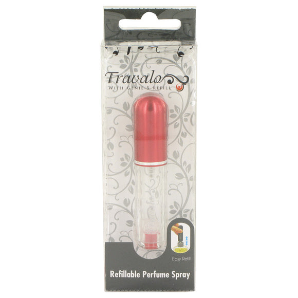 Travalo Travel Spray Mini Travel Refillable Spray with Cap Refills from Any Fragrance Bottle (Red) For Men by Travalo