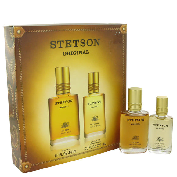 STETSON Gift Set  1.5 oz Cologne + .75 oz After Shave For Men by Coty
