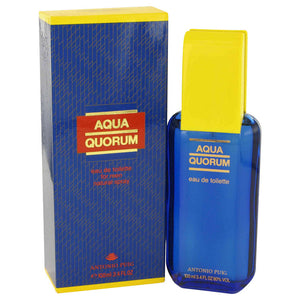 AQUA QUORUM 3.40 oz Eau De Toilette Spray For Men by Antonio Puig