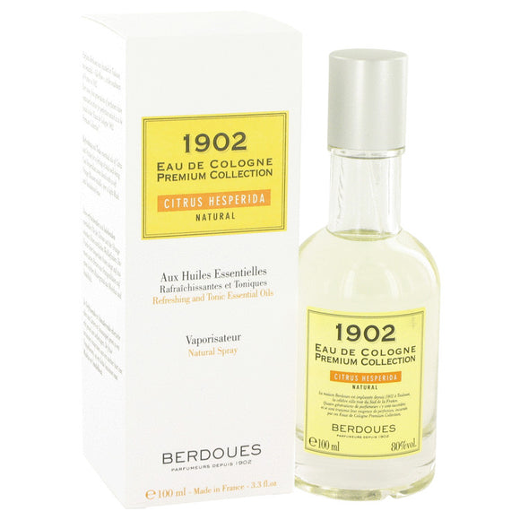 1902 Natural Eau De Cologne Spray (Unisex) For Men by Berdoues