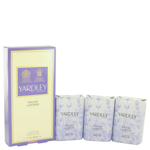 English Lavender 3 x  Soap For Women by Yardley London