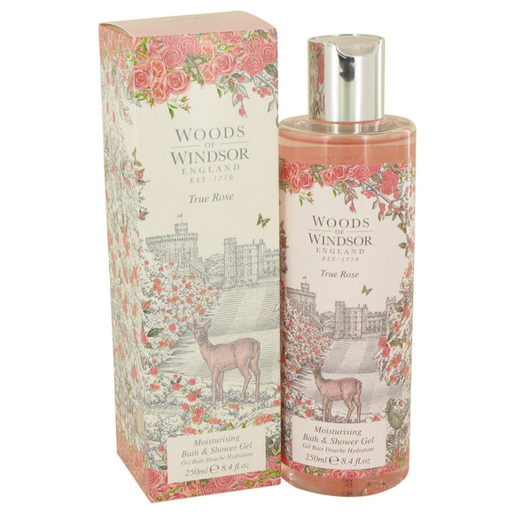 True Rose Shower Gel For Women by Woods of Windsor