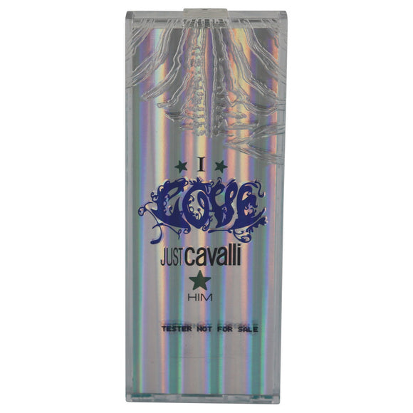 I love him Eau De Toilette Spray (Tester) For Men by Roberto Cavalli