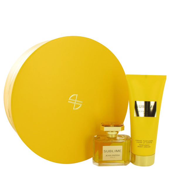 SUBLIME Gift Set  2.5 oz Eau De Parfum Spray + 6.7 oz Body Cream For Women by Jean Patou