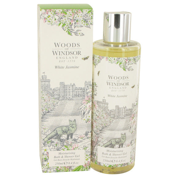 White Jasmine Shower Gel For Women by Woods of Windsor