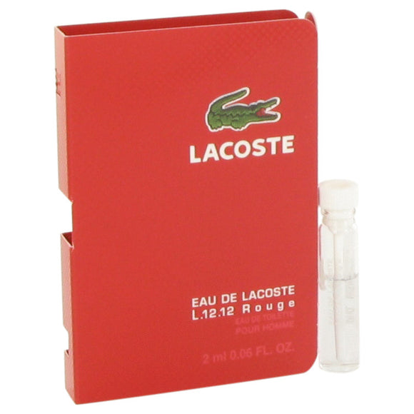 Lacoste Eau De Lacoste L.12.12 Rouge Vial (sample) For Men by Lacoste