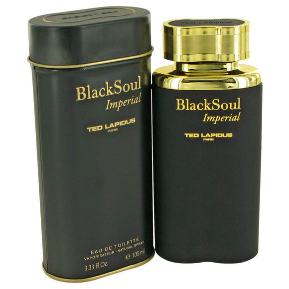 Black Soul Imperial 3.33 oz Eau De Toilette Spray For Men by Ted Lapidus