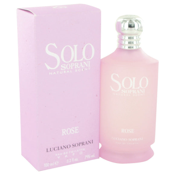 Solo Soprani Rose Eau De Toilette Spray For Women by Luciano Soprani
