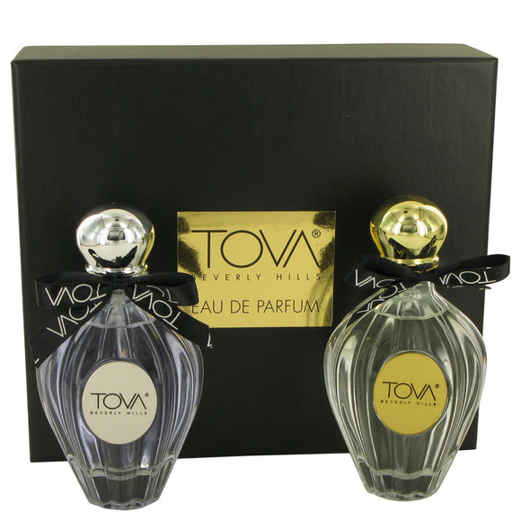 Tova Gift Set - Tova Signature 3.4 oz Eau De Parfum Spray + Tova Night 3.4 oz Eau De Parfum Spray For Women by Tova Beverly Hills