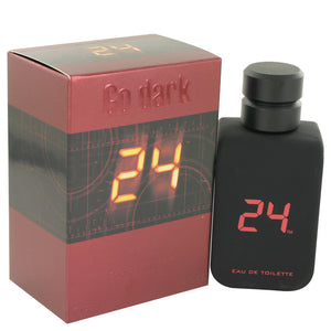 24 Go Dark The Fragrance 1.70 oz Eau De Toilette Spray For Men by ScentStory
