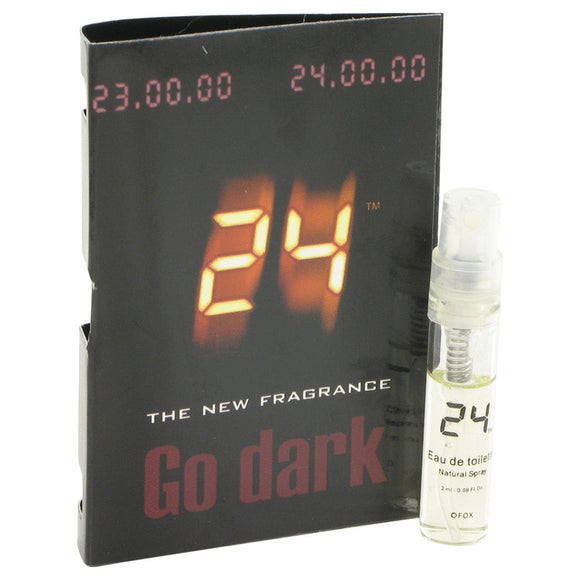24 Go Dark The Fragrance 0.04 oz Vial (sample) For Men by ScentStory