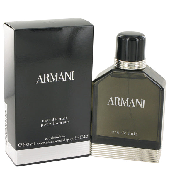 Armani Eau De Nuit 3.40 oz Eau De Toilette Spray For Men by Giorgio Armani