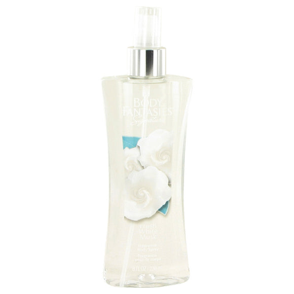 Body Fantasies Signature Fresh White Musk 8.00 oz Body Spray For Women by Parfums De Coeur