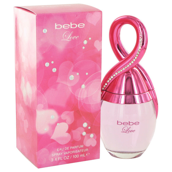 Bebe Love 3.40 oz Eau De Parfum Spray For Women by Bebe