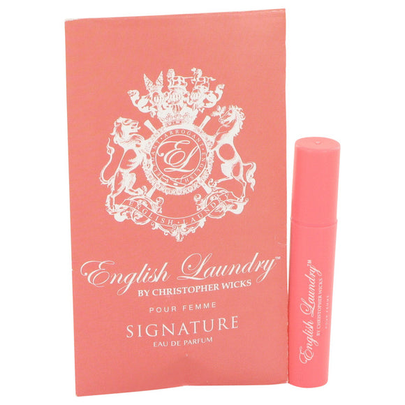 English Laundry Signature Vial (sample) For Women by English Laundry