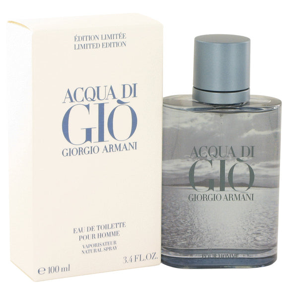 Acqua Di Gio Blue Edition Eau De Toilette Spray (Limited Edition) For Men by Giorgio Armani