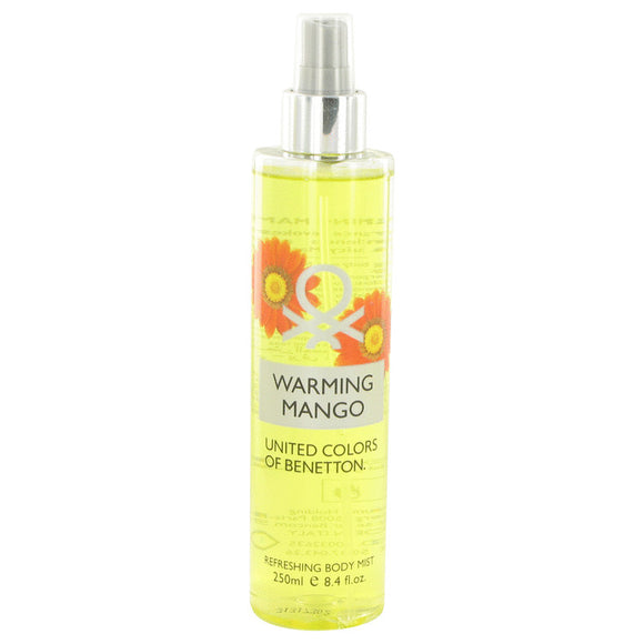 Benetton Warming Mango 8.40 oz Refreshing Body Mist For Women by Benetton