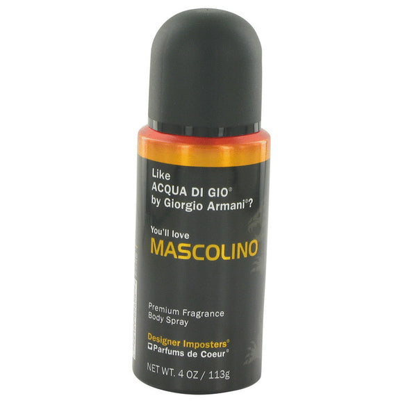 Designer Imposters Mascolino 4.00 oz Body Spray For Men by Parfums De Coeur
