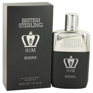 British Sterling Him Reserve 3.80 oz Eau De Toilette Spray For Men by Dana