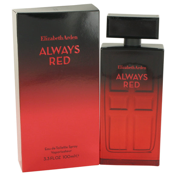 Always Red 3.40 oz Eau De Toilette Spray For Women by Elizabeth Arden