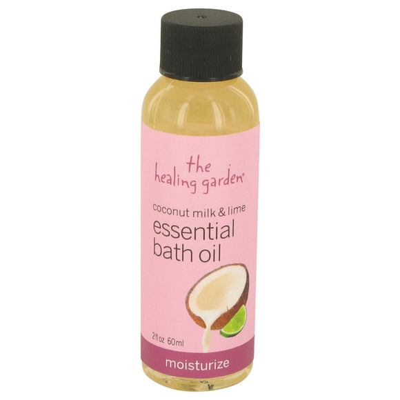 Coconut Milk & Lime 2.00 oz Moisturize Bath Oil For Women by The Healing Garden