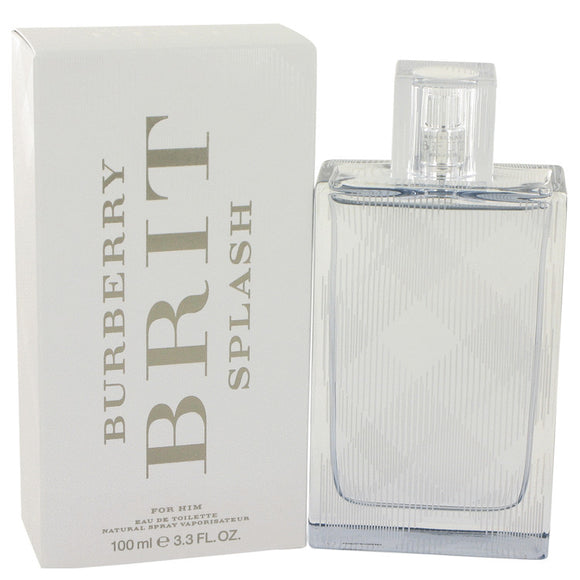 Burberry Brit Splash 3.40 oz Eau De Toilette Spray For Men by Burberry