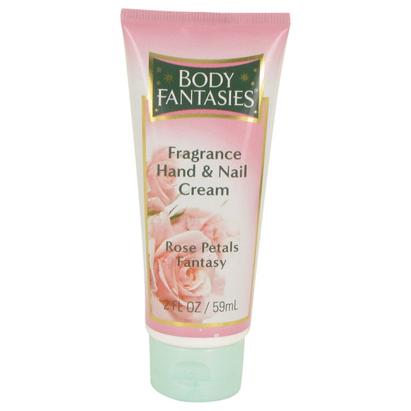 Body Fantasies Signature Rose Petals Fantasy 2.00 oz Hand & Nail Cream For Women by Parfums De Coeur