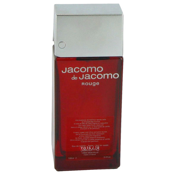 JACOMO DE JACOMO ROUGE Eau De Toilette Spray (Tester) For Men by Jacomo