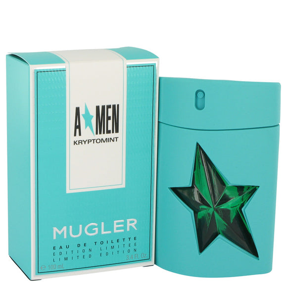 Angel Kryptomint 3.40 oz Eau De Toilette Spray For Men by Thierry Mugler