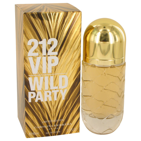 212 VIP Wild Party 2.70 oz Eau De Toilette Spray For Women by Carolina Herrera