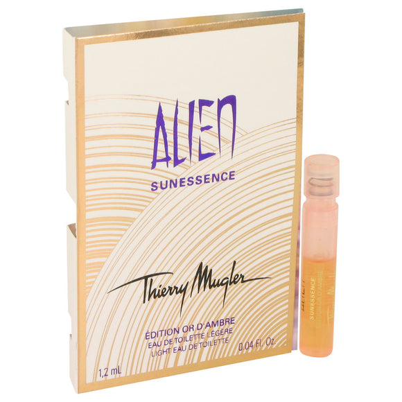 Alien Sunessence Or D`ambre Vial (Sample) For Women by Thierry Mugler