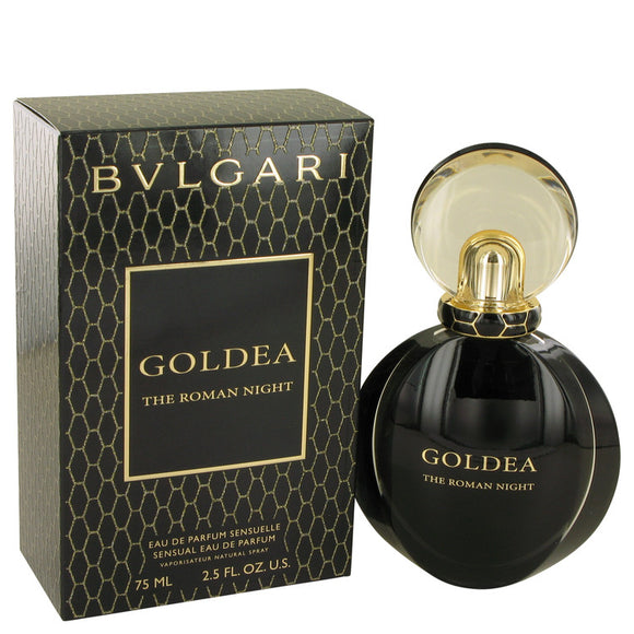 Bvlgari Goldea The Roman Night 2.50 oz Eau De Parfum Spray For Women by Bvlgari