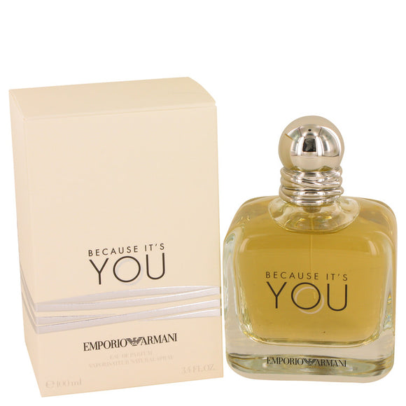 Because It`s You 3.40 oz Eau De Parfum Spray For Women by Giorgio Armani