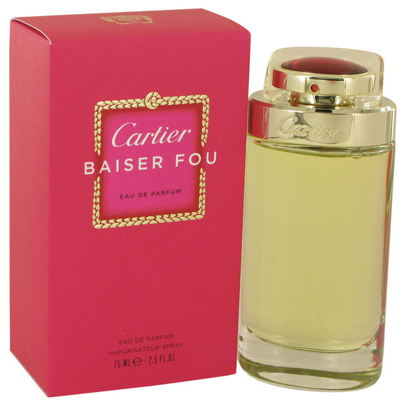 Baiser Vole Fou 2.50 oz Eau De Parfum Spray For Women by Cartier