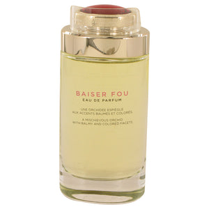 Baiser Vole Fou 2.50 oz Eau De Parfum Spray (Tester) For Women by Cartier