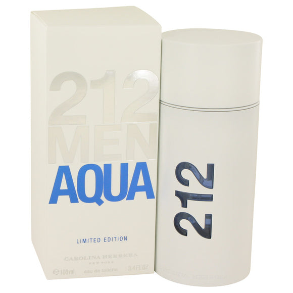 212 Aqua 3.40 oz Eau De Toilette Spray For Men by Carolina Herrera