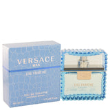 Versace Man Eau Fraiche Eau De Toilette Spray (Blue) For Men by Versace