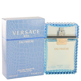 Versace Man Eau Fraiche Eau De Toilette Spray (Blue) For Men by Versace