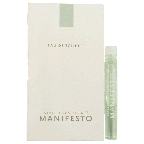 MANIFESTO ROSELLINI Vial (sample) For Women by Isabella Rossellini